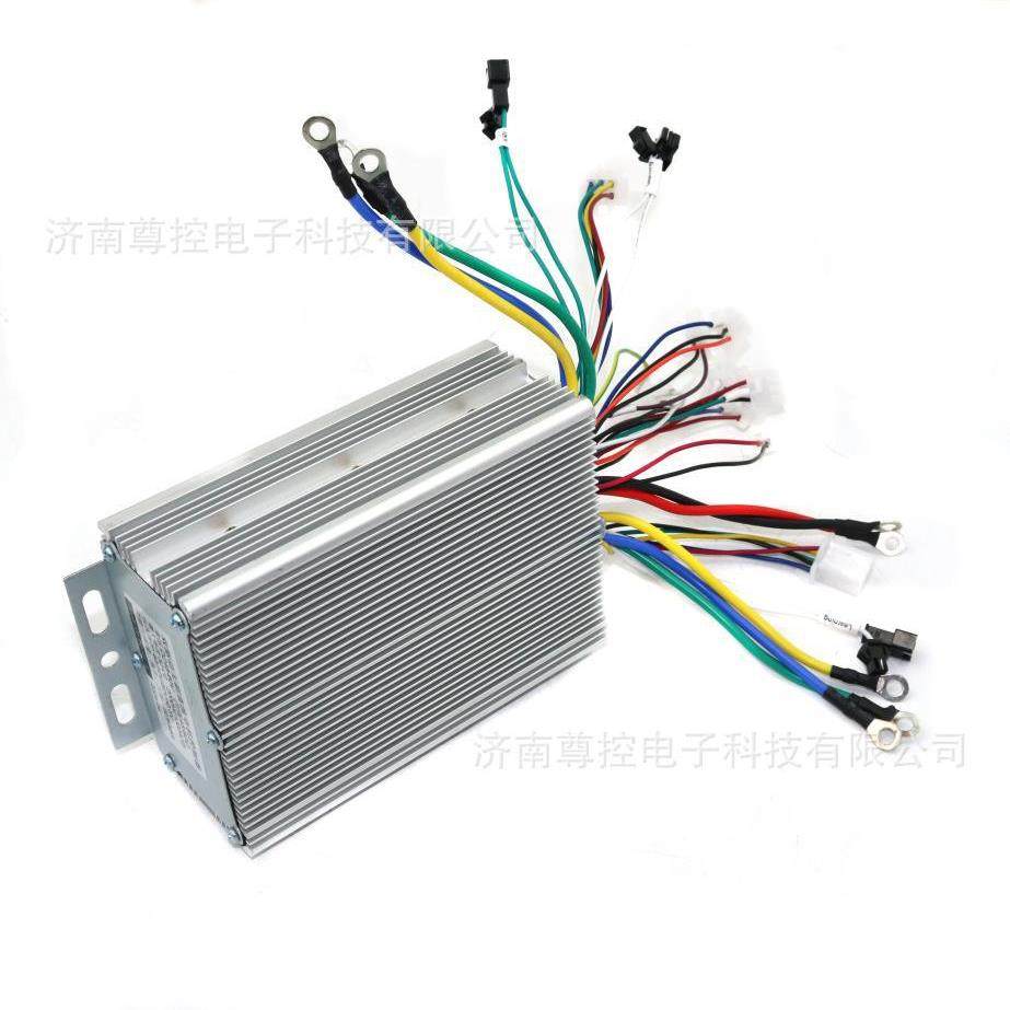 济南尊控48/60/72V2000W/3000W电动卡丁车滑板车一拖二双驱控制器