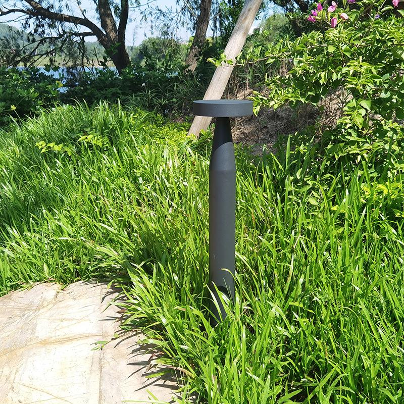 草坪灯户外灯led方形亚克力现代铝型材景观落地矮柱灯庭院景观灯