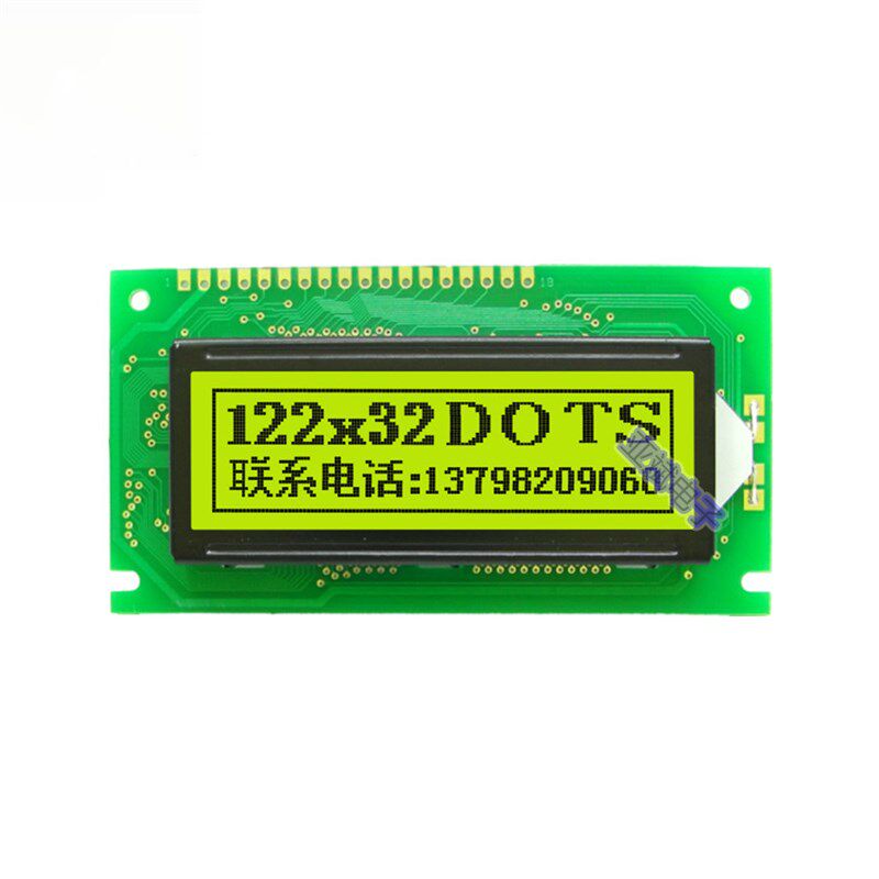 图形模块12232B 122*32点阵液晶显示屏 LCD模组 12232工业显示屏