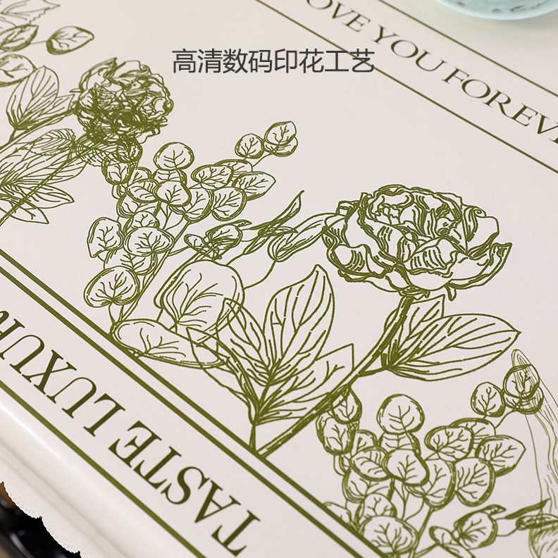 皮防滑套电炉烤罩火罩桌布防水长方形新款免洗防油桌子罩欧式茶几