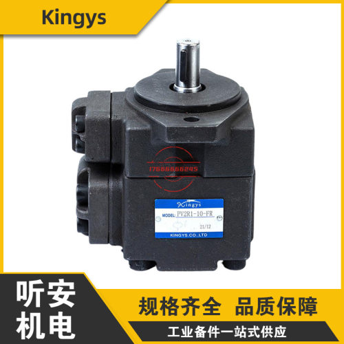 Kingys高压定量叶片泵PV2R1-10-FRPV2R2PV2R3液压油泵金油压
