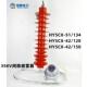 35KV空气间隙避雷器HY5CX 220KV带户外专配 110KV 134悬挂式