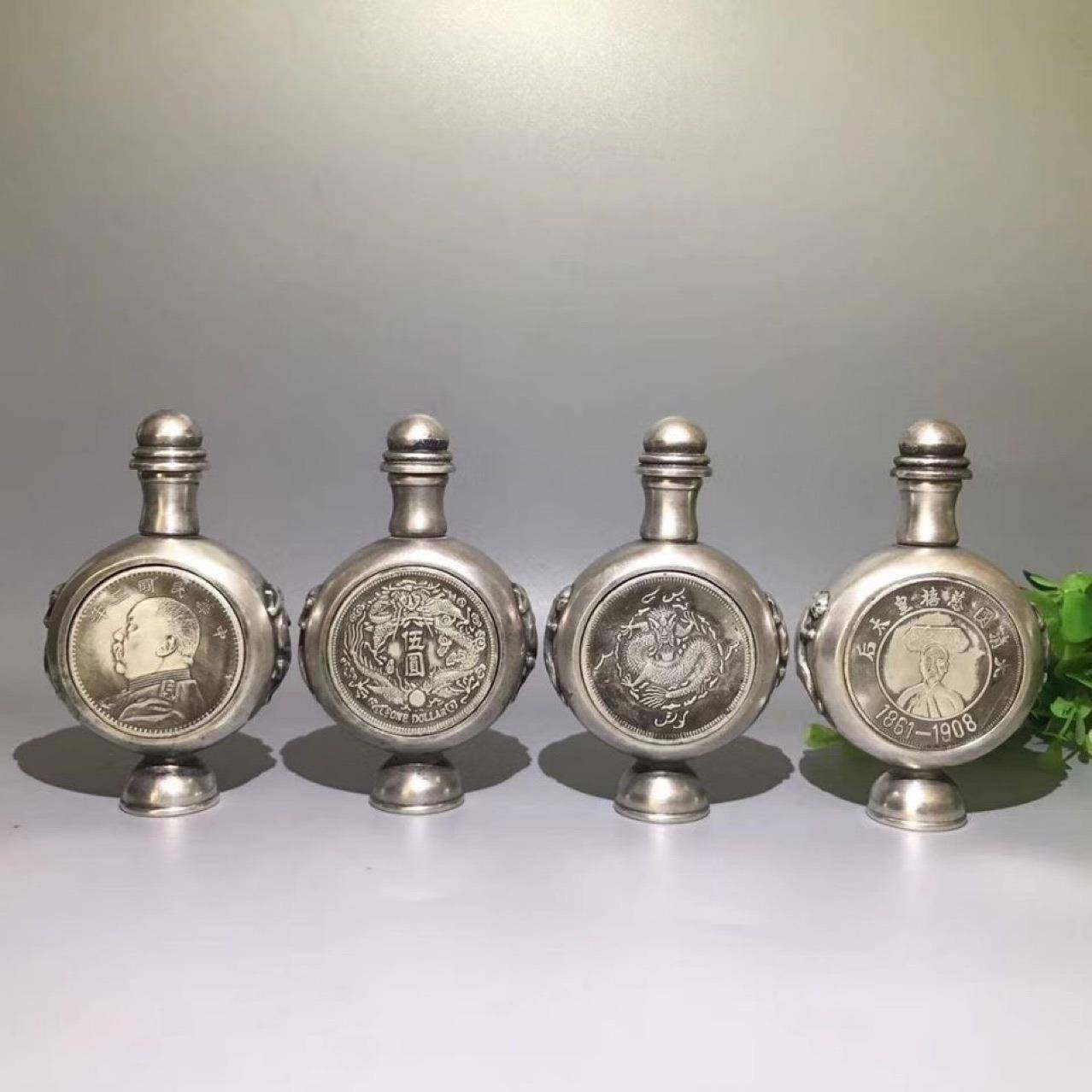 白铜镀银鼻烟壶摆件古玩铜器收藏纯铜慈禧太后鼻烟壶烟具图案随机,纺织面料/辅料/配套,纺织机械配件,淘宝优惠券,粉丝福利购,淘宝优惠卷