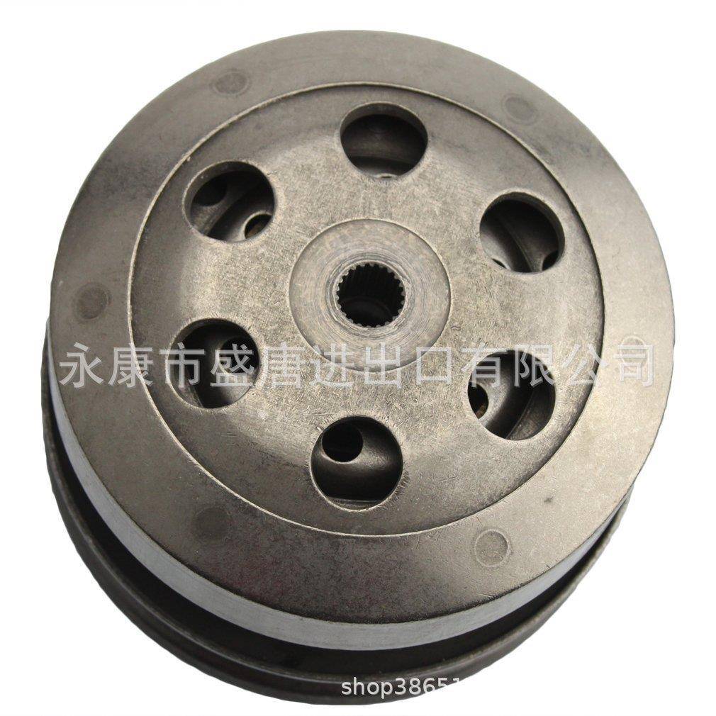 115mm22T总成后离合器驱动滑轮适配GY649cc50cc139QMB滑板车