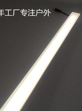 8年工厂12WDMX512不锈钢防水IP67七彩1米DMX512RGBW长条地砖灯