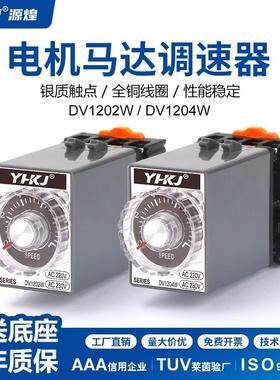 调速器DV1204WDV1202W速度控制器交流马达电机220V