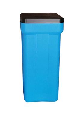 RO反渗透设备软水器再生盐配套溶盐箱60L/100L塑料PE方形蓝色盐箱