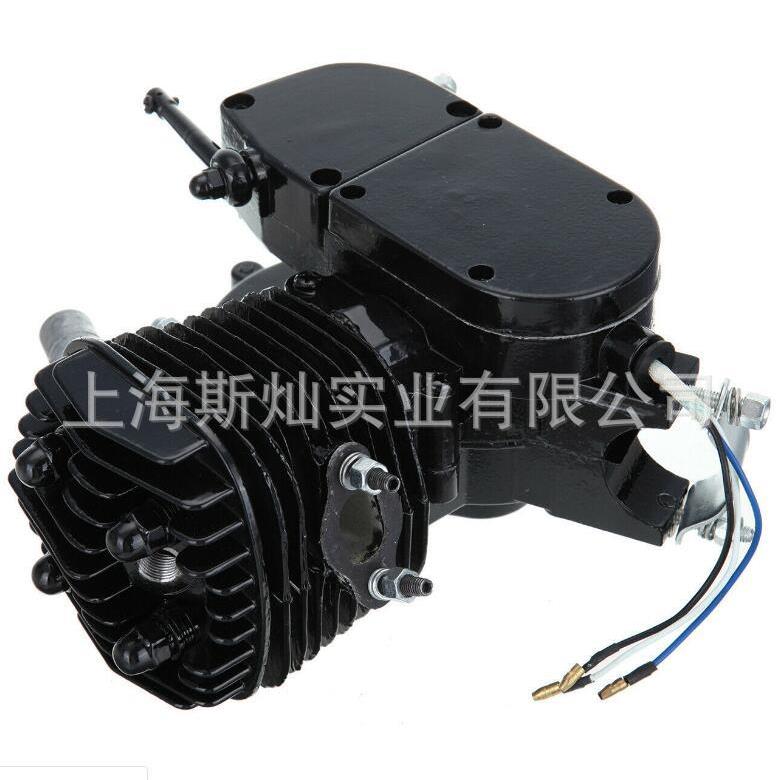 2冲自行车发动机汽油机发动机气缸小型汽油机50CC60CC80CC