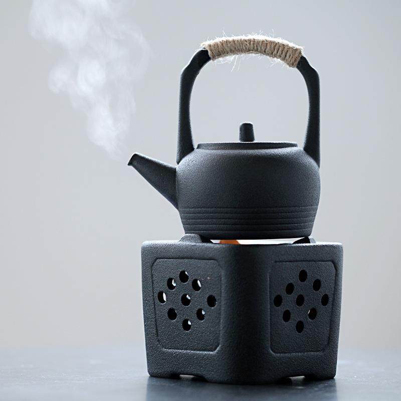 粗陶可加热温茶壶底座煮茶炉日式提梁壶小套装可烧水温茶炉,橡塑材料及制品,亚克力管/有机玻璃管,淘宝优惠券,粉丝福利购,淘宝优惠卷