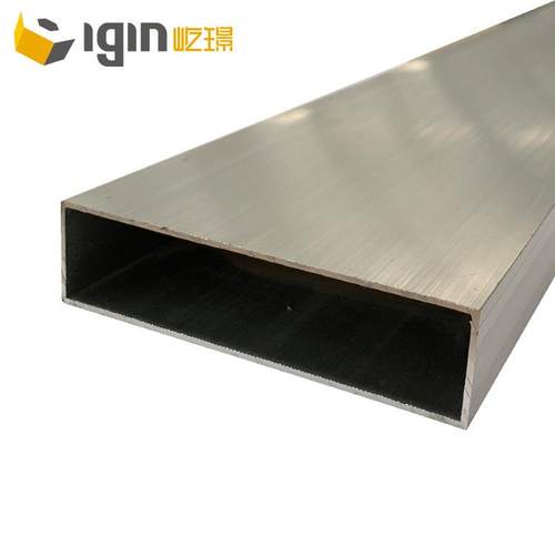 100*25mm铝方管现货屹璟幕墙铝合金扁管铝管铝型材铝方通6063