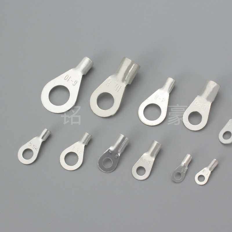 供应OT接插件冷压接线圆形裸端头铜线鼻子接线耳黄铜镀锡,电子元器件市场,电子线,淘宝优惠券,粉丝福利购,淘宝优惠卷