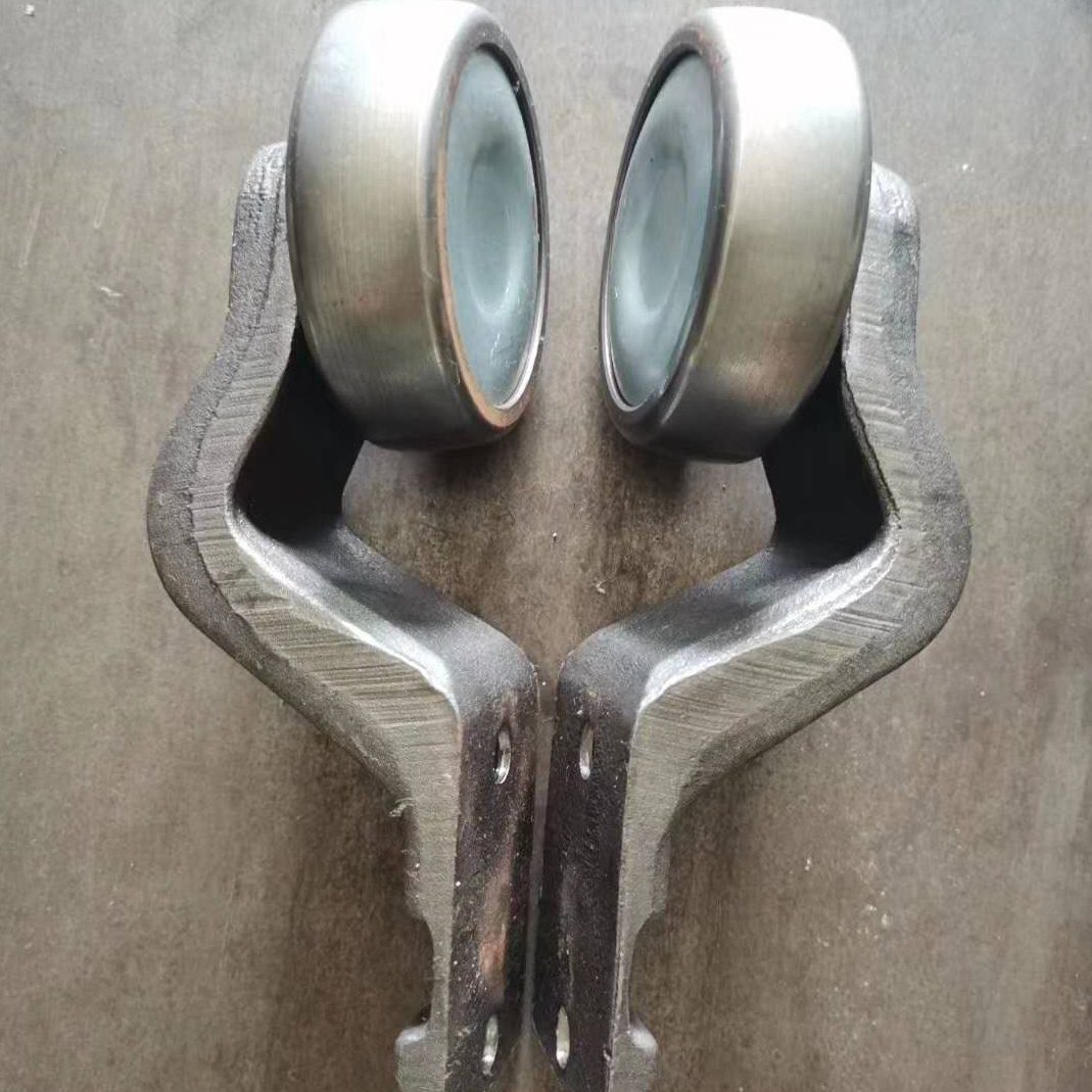 负载滑模装轮配件T8悬挂流水线链 8 0架X10  F链条锻空45 涂1060X