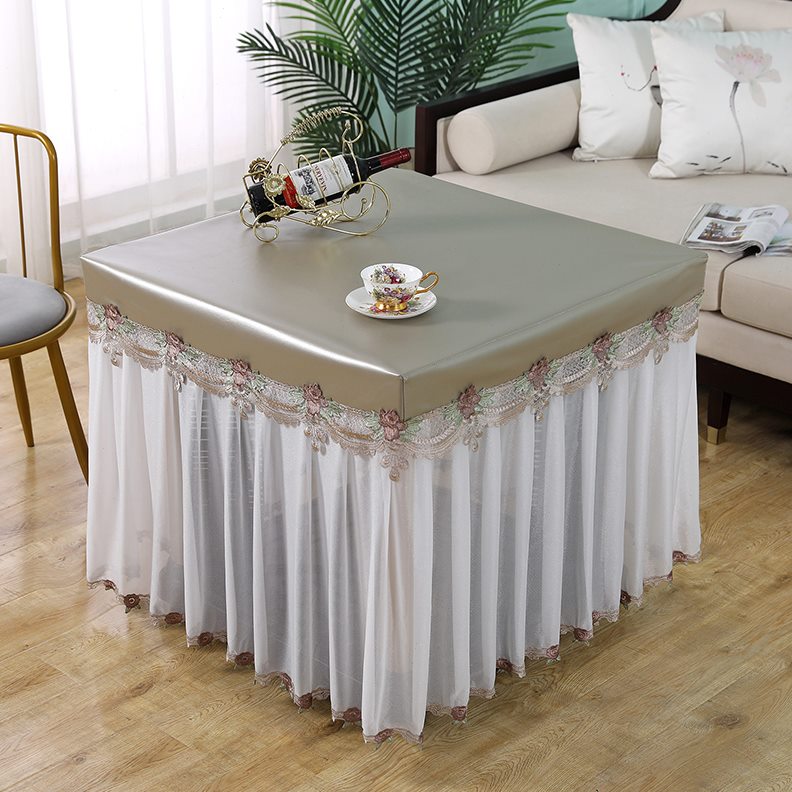 罩桌火桌布桌罩取暖烤套薄款罩电炉罩套防水防油正方形防尘罩