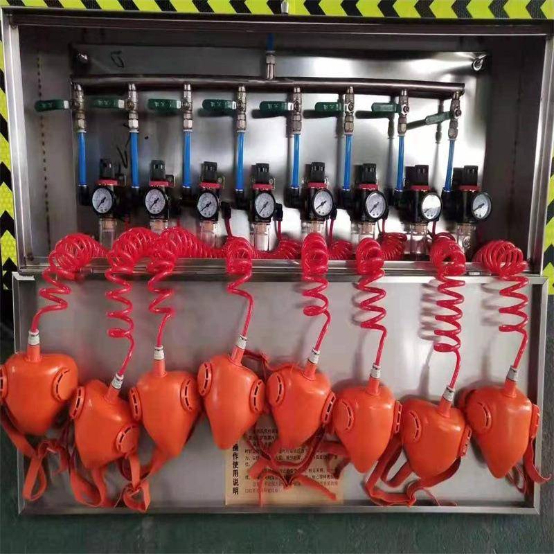 新型煤矿压风自救器质量优二合一箱式矿井压风供水自救施救装置