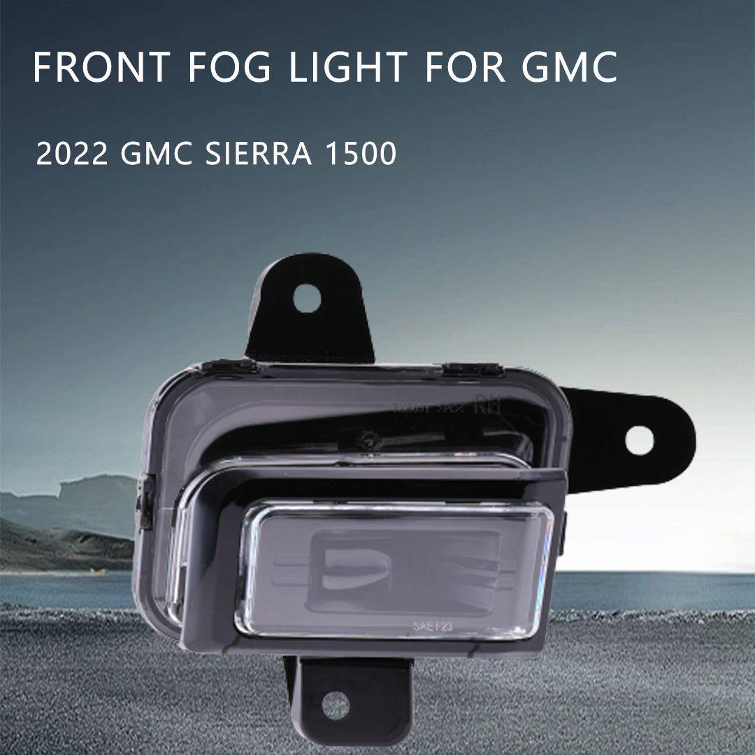 适用于GMC2022-ONSIERRAAT4DENALI1500前雾灯总成LED日行灯