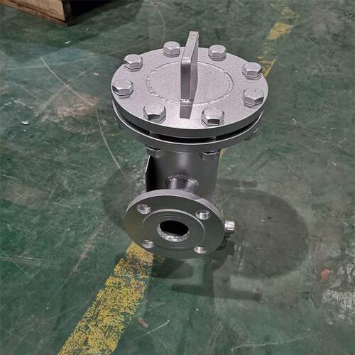 不锈钢篮式过滤器DN100化工纺织厂用毛发收集器