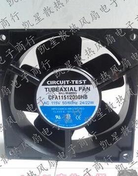 CIRCUIT-TEST原装CFA11512038HBDC115V60Hz22W插头风扇