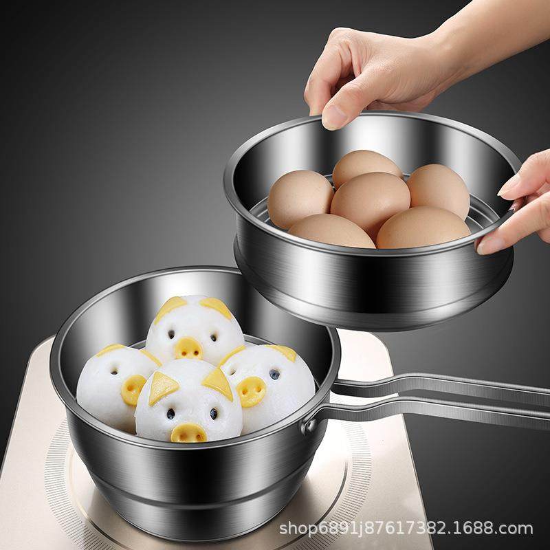 316不锈钢单人蒸锅多功能家用厨房油炸锅煮面小锅宿舍学生单人锅,鲜花速递/花卉仿真/绿植园艺,割草机/草坪机,淘宝优惠券,粉丝福利购,淘宝优惠卷