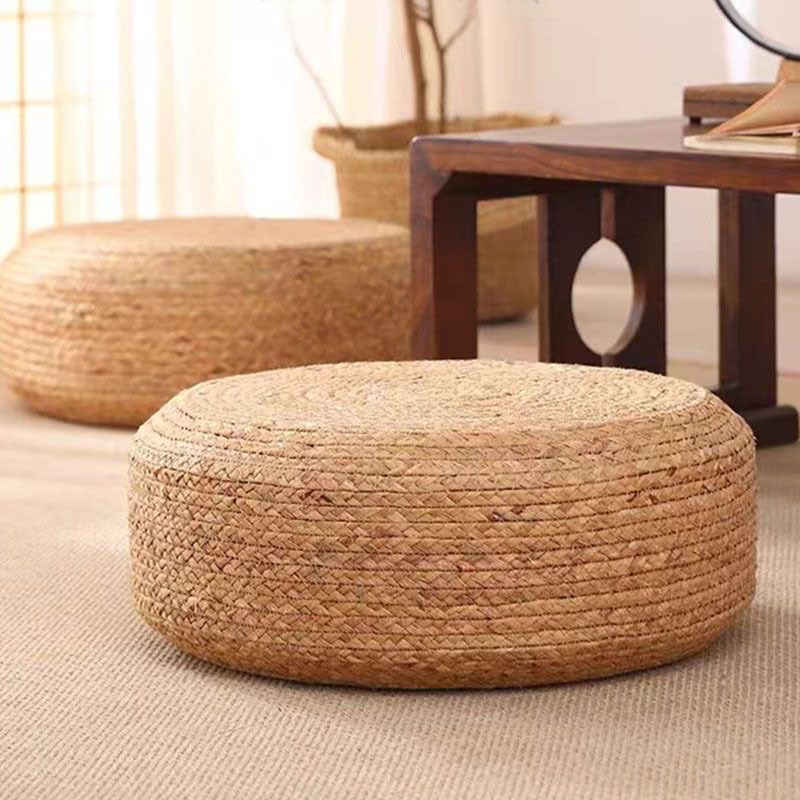 恬梦家居日式编藤榻榻米阳台打坐禅修垫冥想垫茶室垫蒲团坐垫