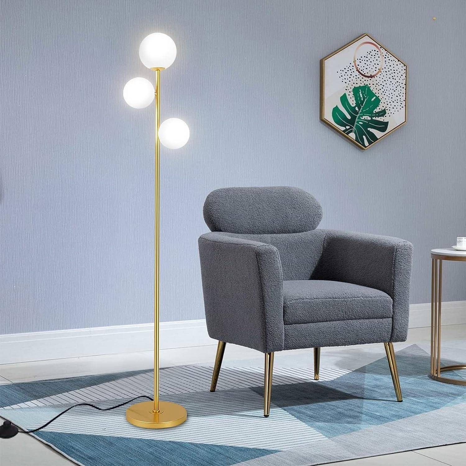 北欧客厅落地灯简约卧室氛围灯设计师轻奢沙发灯立式台灯