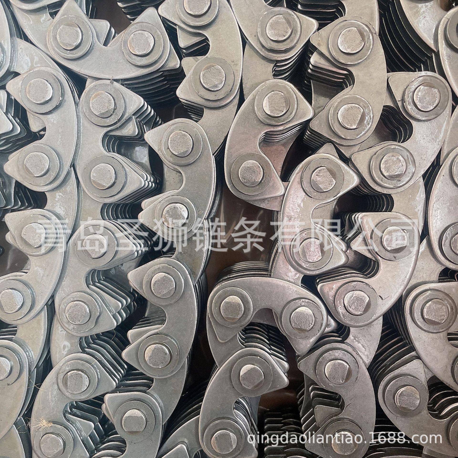 齿形链传动用重载齿形链高韧性高强度耐冲击CL16无心磨链静音无声