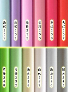 .米宽p防水自粘墙纸亚面即时贴波音软片纯色彩装膜翻新贴纸