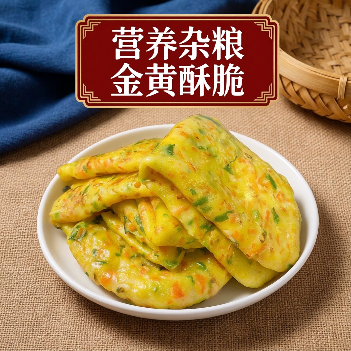 煎饼粉预拌粉蔬菜饼土豆饼家用早餐蔬菜杂粮煎饼果子专用粉旗舰店