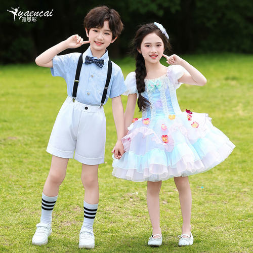 六一幼儿园毕业礼服公主裙