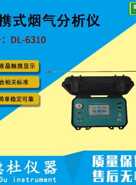 DL-6310型便携式烟气分析仪 烟气综合分析仪