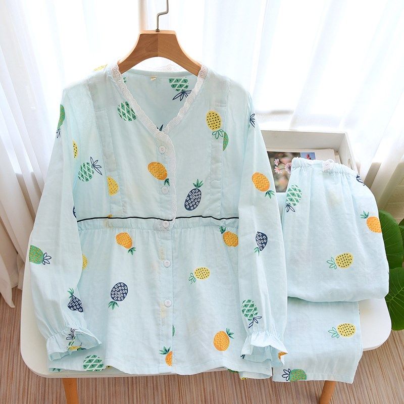 月子服纯棉纱布夏季薄款孕妇睡衣产妇全棉吸汗待产服哺乳衣家居服,孕妇装/孕产妇用品/营养,家居服套装,淘宝优惠券,粉丝福利购,淘宝优惠卷