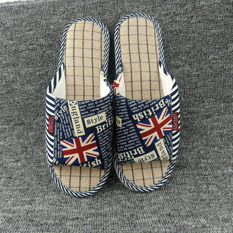 男士秋冬室内亚麻棉布拖鞋特大码防滑46 47 48 49 50家居加大号拖,居家布艺,居家亚麻拖鞋,淘宝优惠券,粉丝福利购,淘宝优惠卷