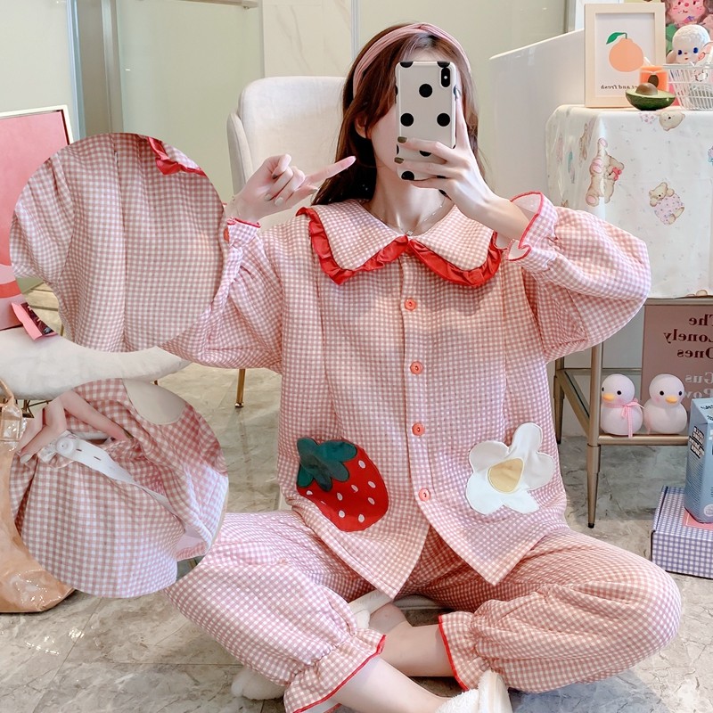 秋冬款空气棉产妇月子服纯棉加厚大码孕妇睡衣春秋季产后哺乳外出,孕妇装/孕产妇用品/营养,家居服套装,淘宝优惠券,粉丝福利购,淘宝优惠卷