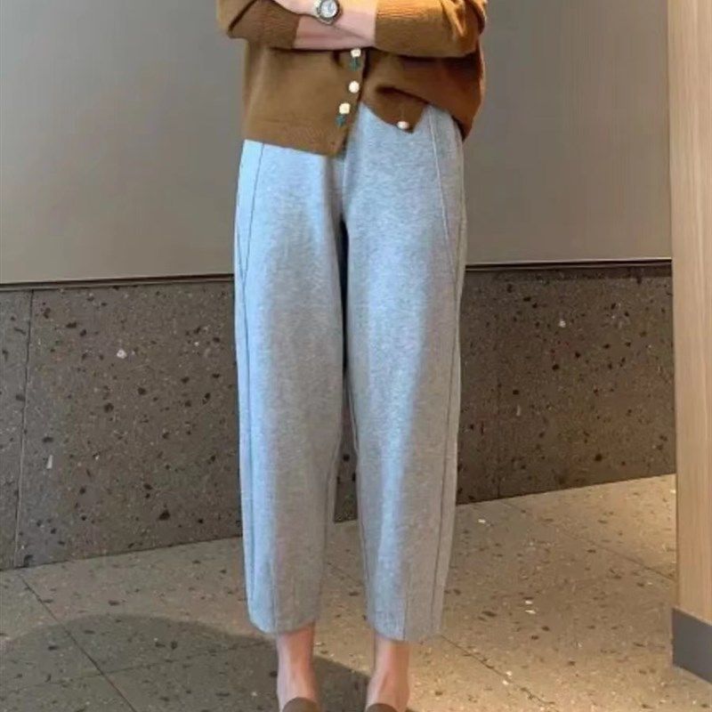 2023新孕妇秋季外穿长裤哈伦小脚宽松奶奶裤运动托腹九分大码冬季,孕妇装/孕产妇用品/营养,孕妇休闲裤,淘宝优惠券,粉丝福利购,淘宝优惠卷