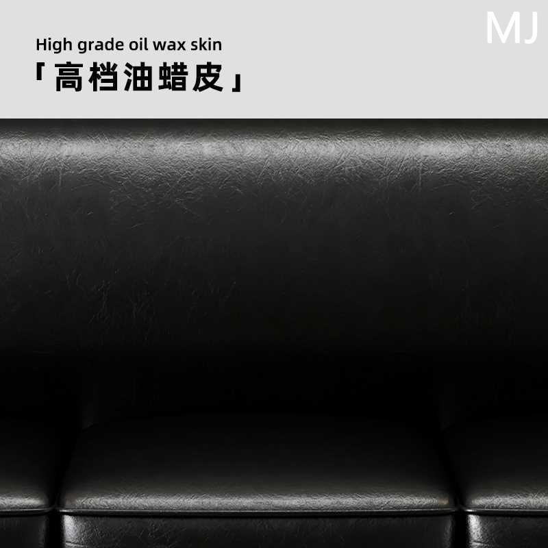 小户型办公室商用沙发休闲黑色单双人三人休息区直排接待会客新款