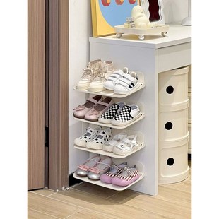 宝宝多层家用门口可折叠悬挂鞋子收纳神器空间鞋柜儿童鞋架免安装