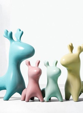 现简约家居装饰可爱温馨儿童房间的小饰品书房客厅卧室桌面摆件