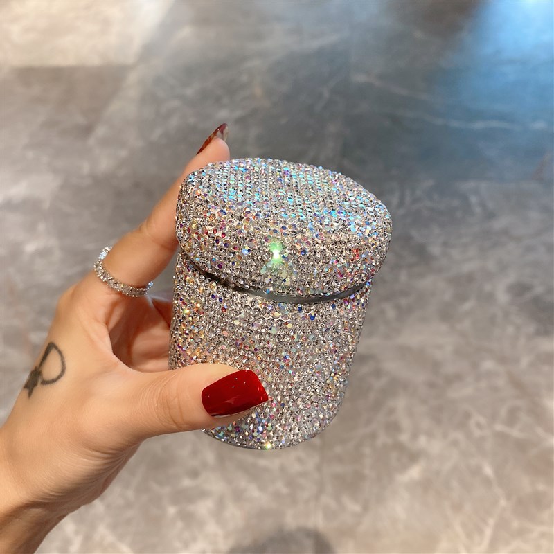 高档创意个性牙签桶 家用客厅棉签收纳盒牙签筒牙签盒