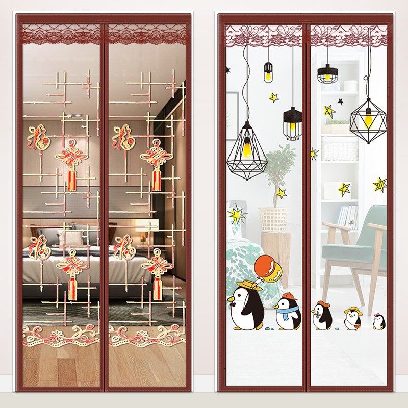 防蚊门帘夏季家用磁铁自吸隔断防蝇加密纱门纱窗门蚊账农村,居家布艺,门帘,淘宝优惠券,粉丝福利购,淘宝优惠卷