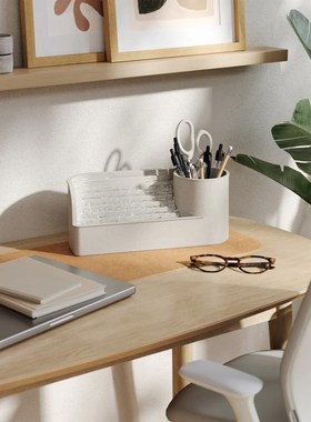 Ubra桌面小喷泉多功能花瓶笔筒水循环系统流水摆件招财加湿