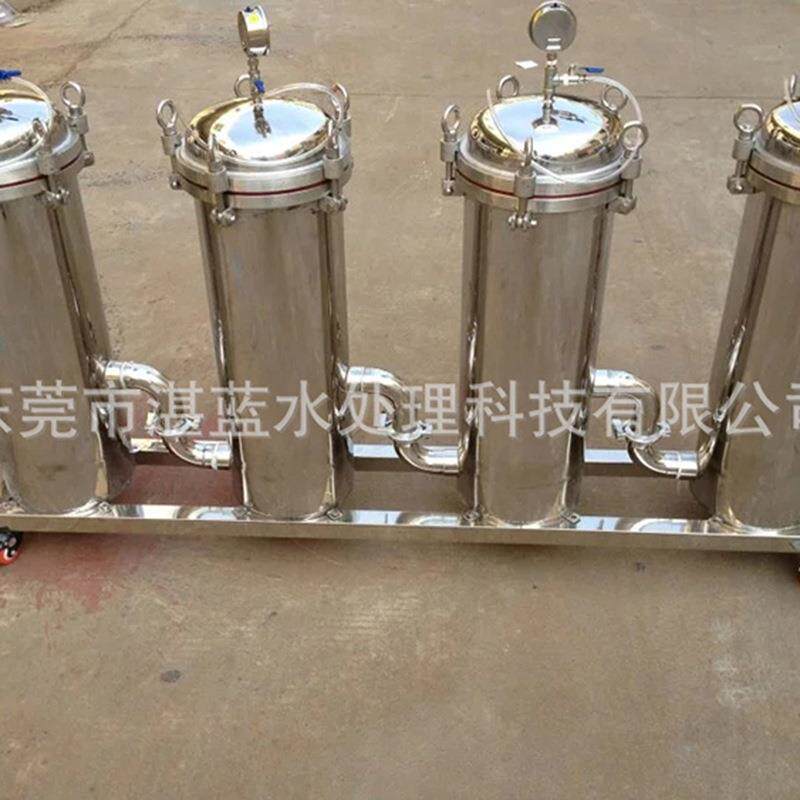 厂家直销供应不锈钢袋式过滤器精密保安水处理过滤器