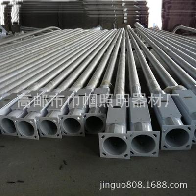 工厂供应防爆马路灯杆78910米道路马路小区单双臂路灯杆