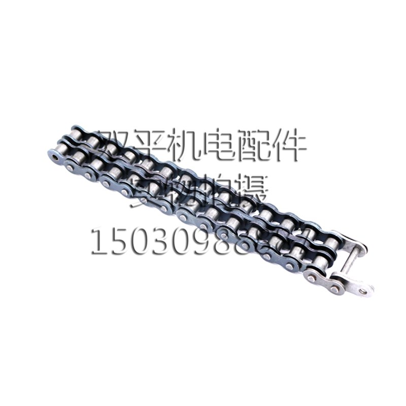 混凝土搅拌机双排链条链轮齿轮5/6分14齿传动链轮联轴器小滚筒