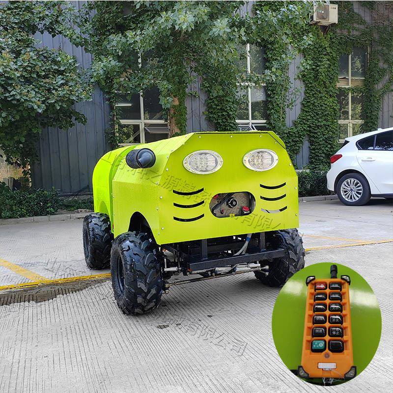 小型果园四驱风送喷药机自走式人机分离打药车农用遥控打药机