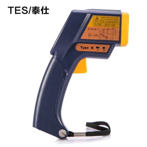 TES红外测温仪TE-S132线7工度业精激光测温聚创（数枪手持式