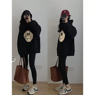 哺乳衣冬季慵懒风连帽运动衫女2023新款春秋季外出辣妈款哺乳上衣