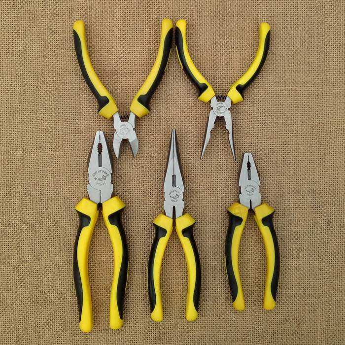 鱼钢丝钳尖嘴钳斜口钳家用寸BA8老偏钳6寸电工虎口钳斜嘴钳奢,五金/工具,钢丝钳,淘宝优惠券,粉丝福利购,淘宝优惠卷