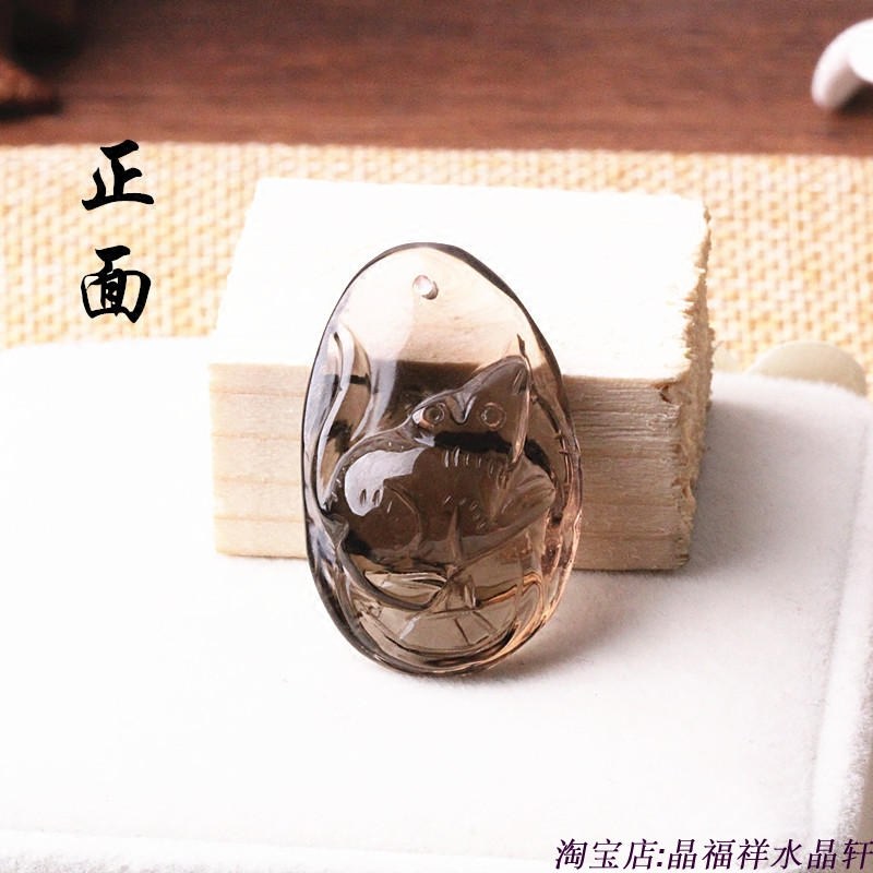 天然茶水晶黑水晶老鼠吊坠项坠水晶鼠挂件挂坠双面雕刻鼠项链吊坠,饰品/流行首饰/时尚饰品新,项坠/吊坠,淘宝优惠券,粉丝福利购,淘宝优惠卷