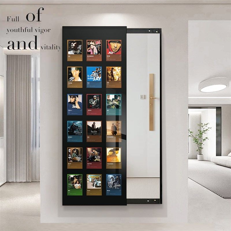DIY照片墙暗藏式穿衣镜推拉隐藏式全身镜创意隐形家用玄关试衣镜,住宅家具,穿衣镜,淘宝优惠券,粉丝福利购,淘宝优惠卷