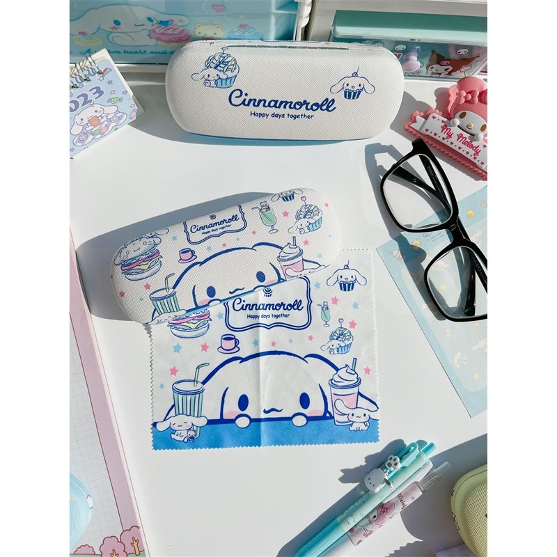 儿童眼镜盒女孩男款收纳盒卡通近视女生可爱防压便携式小巧小