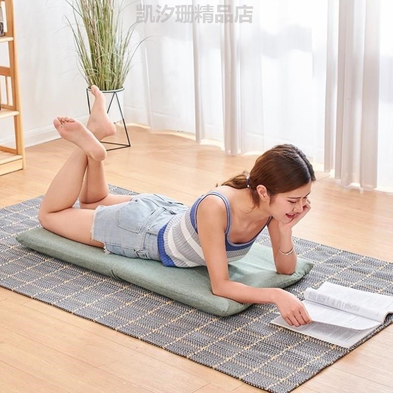 座椅床上飘窗单人折叠躺椅沙发榻榻米懒人小型靠背?电脑阳台坐垫